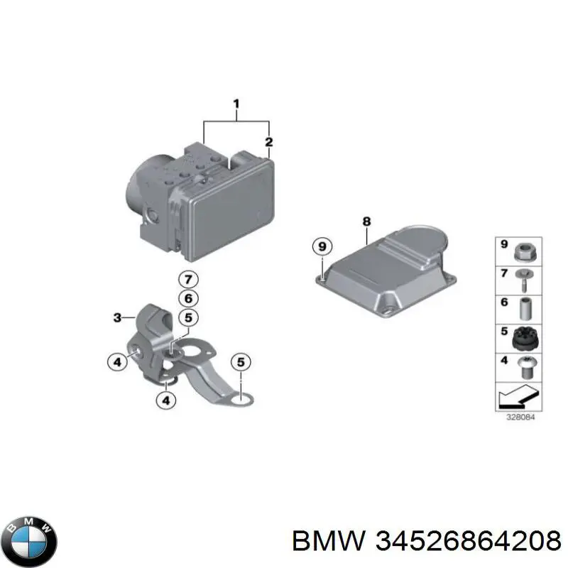 Модуль-процесор керування подушки безпеки BMW 34526864204 ціна, від 26.81 USD