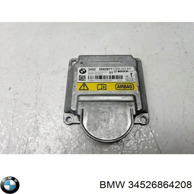 Купити 34526864204 BMW Модуль-процесор керування подушки безпеки
