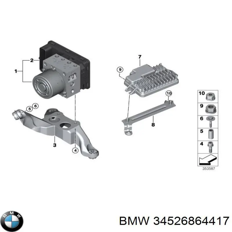  34526864417 BMW