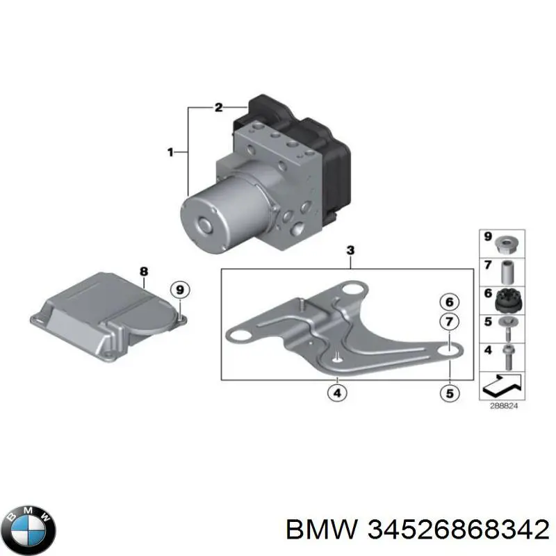 Купити 34526876915 BMW 