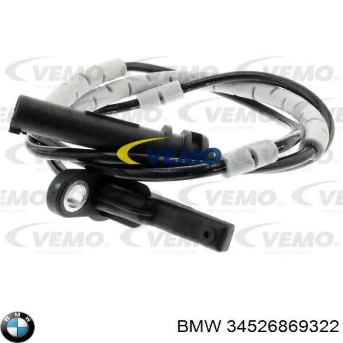 Датчик АБС (ABS) задній 34526791226 BMW
