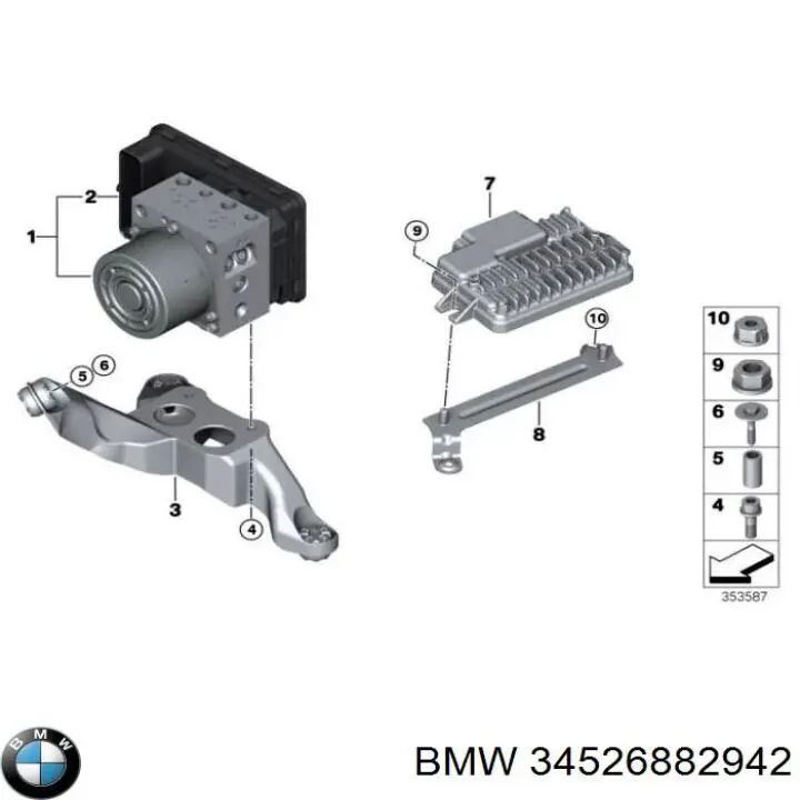 Купити 34526882942 BMW Елементи АБС