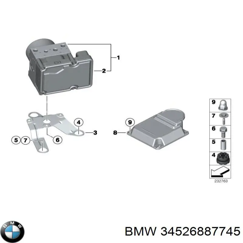  BMW 34526897118 ціна, від 310.38 USD