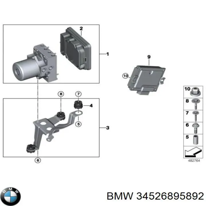  BMW 34525A36080 ціна, від 2156.24 USD