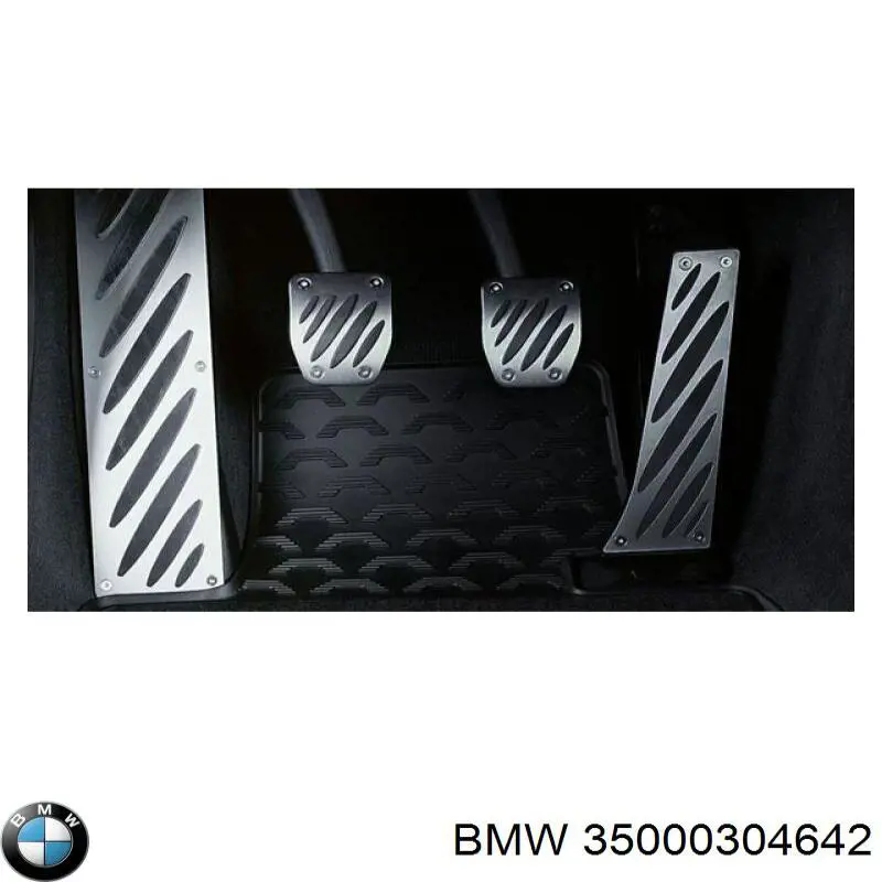 накладка педалей на BMW 3 (E93)