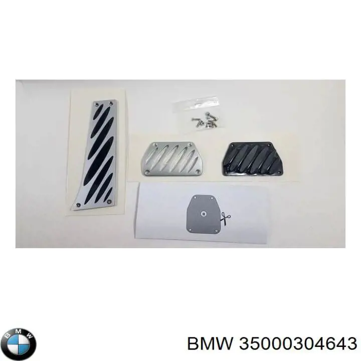 Купити 35002213212 BMW Накладка педалей, комплект