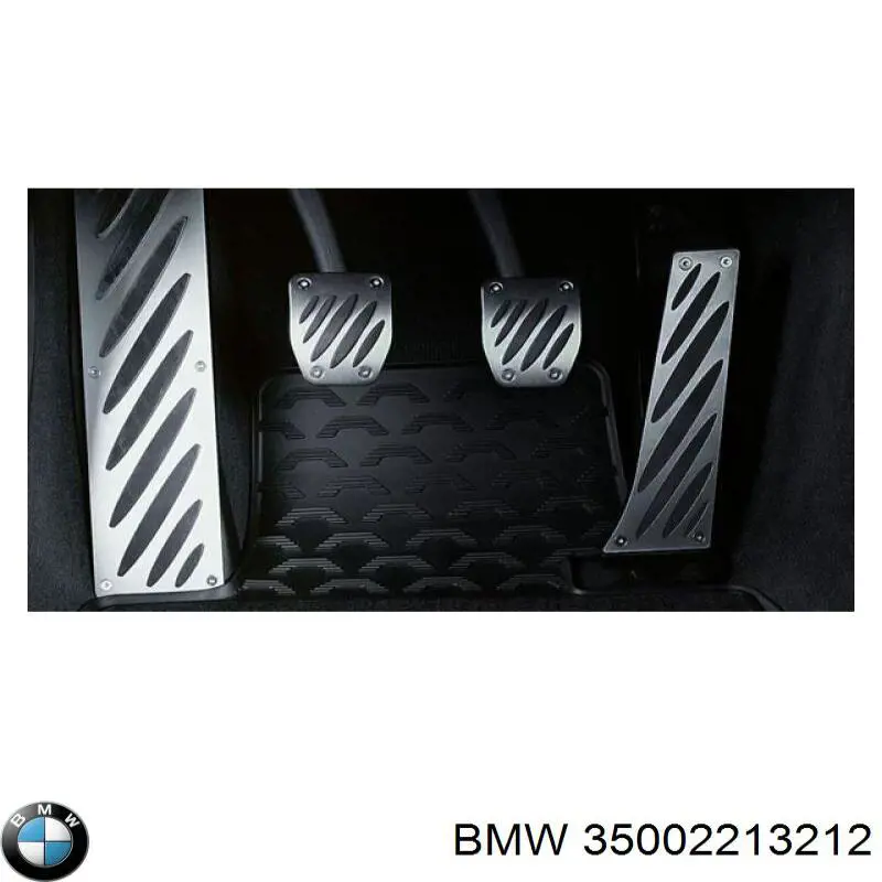 35002213212 BMW накладка педалей, комплект