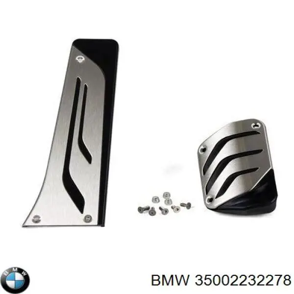 накладка педалей на BMW 5 (F10)
