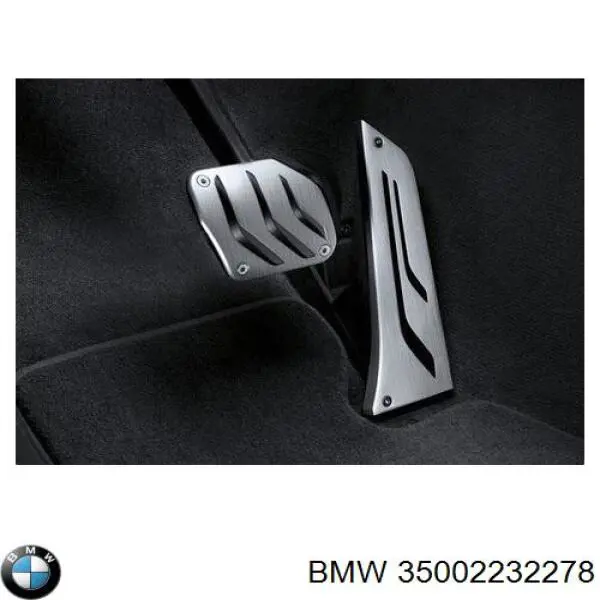 35002232278 BMW Накладка педалей, комплект