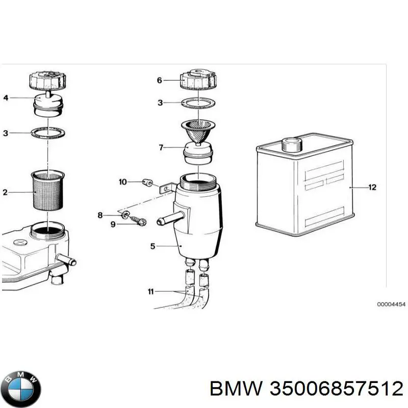 Купити 35006857512 BMW Насос охолоджуючої рідини