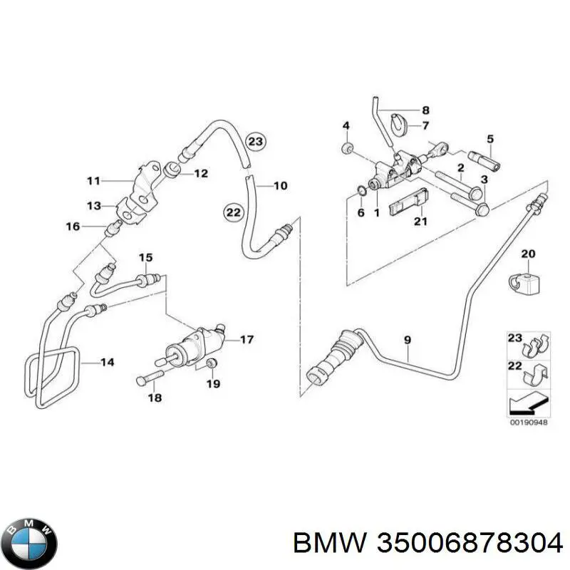 Купити 35006878304 BMW 