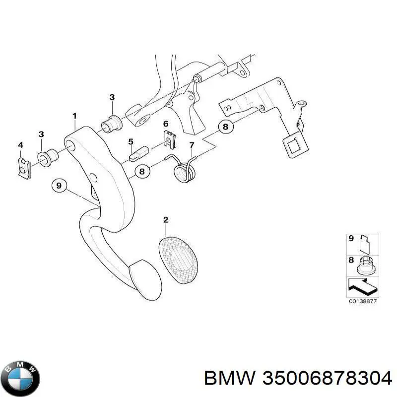  BMW 35006878304