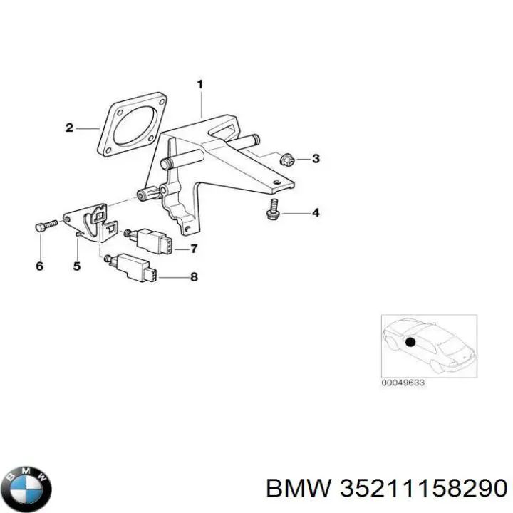 BMW 35211158290