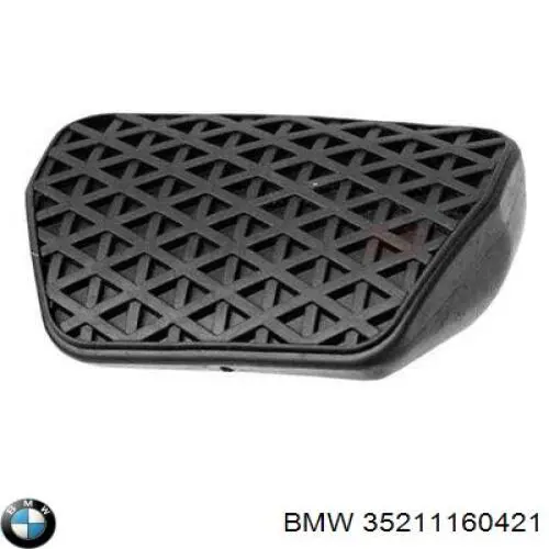 35211160421 BMW накладка педалі гальма