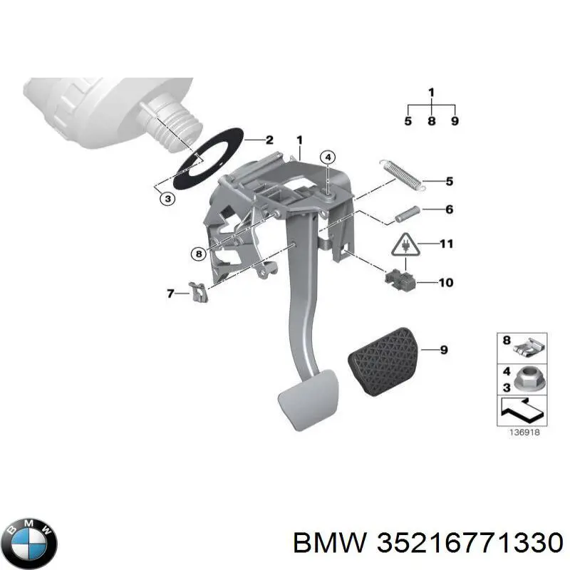  BMW 35216771330 ціна, від 19.00 USD