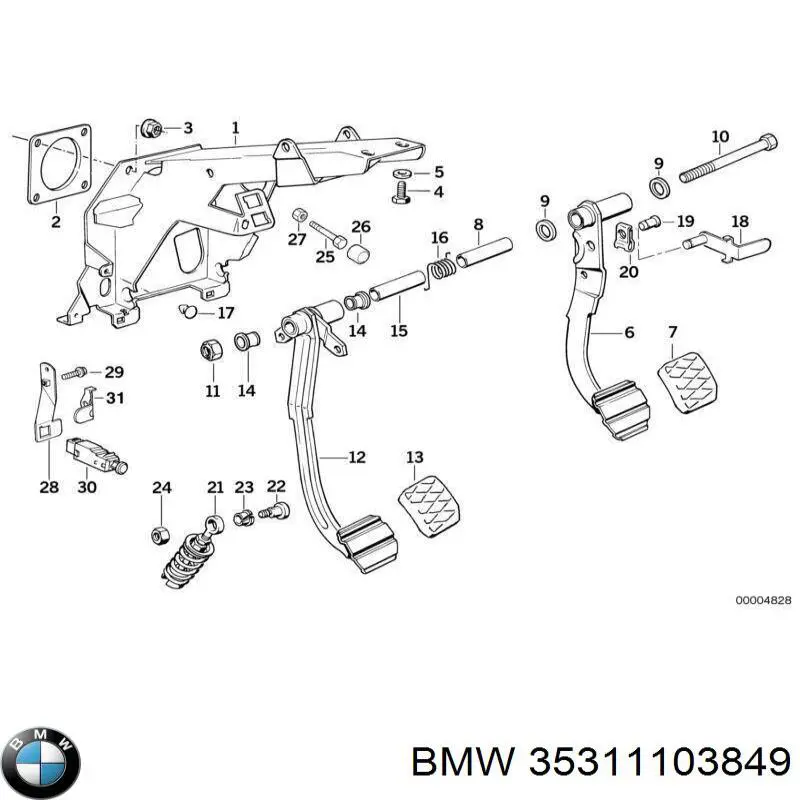 35311103849 BMW 