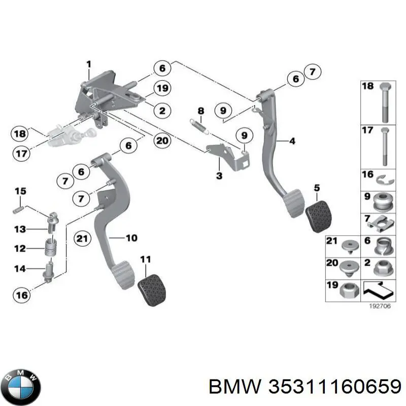  BMW 35311160659 ціна, від 5.52 USD
