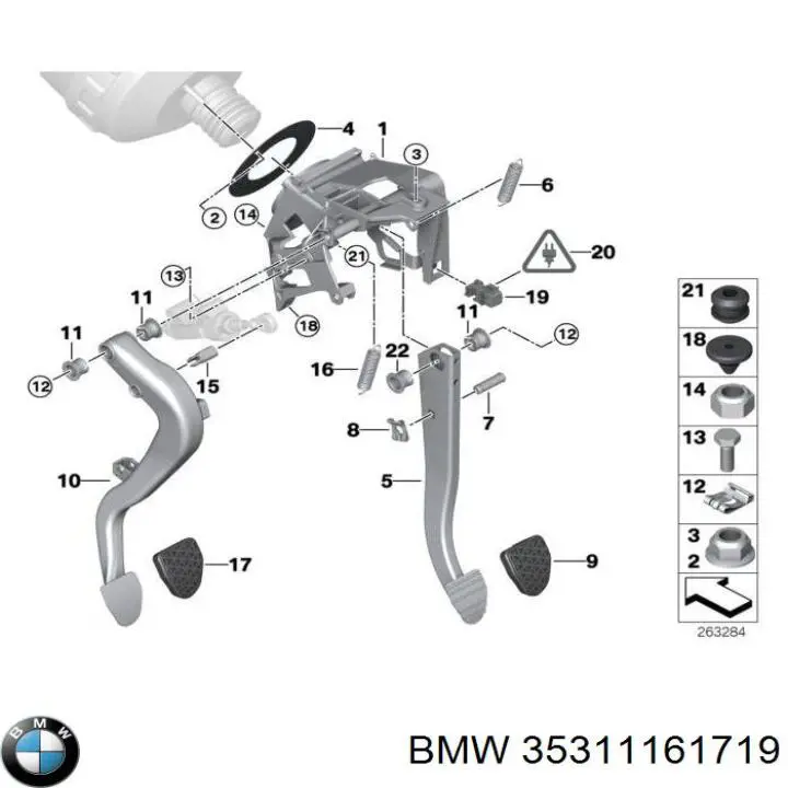  BMW 35311161719 ціна, від 7.93 USD