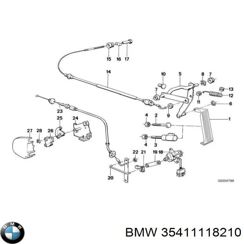  35411118210 BMW