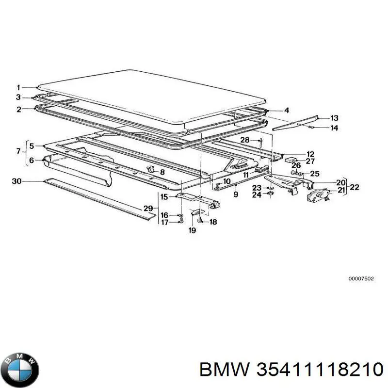 Підаль газу BMW 35411118210 ціна, від 21.37 USD