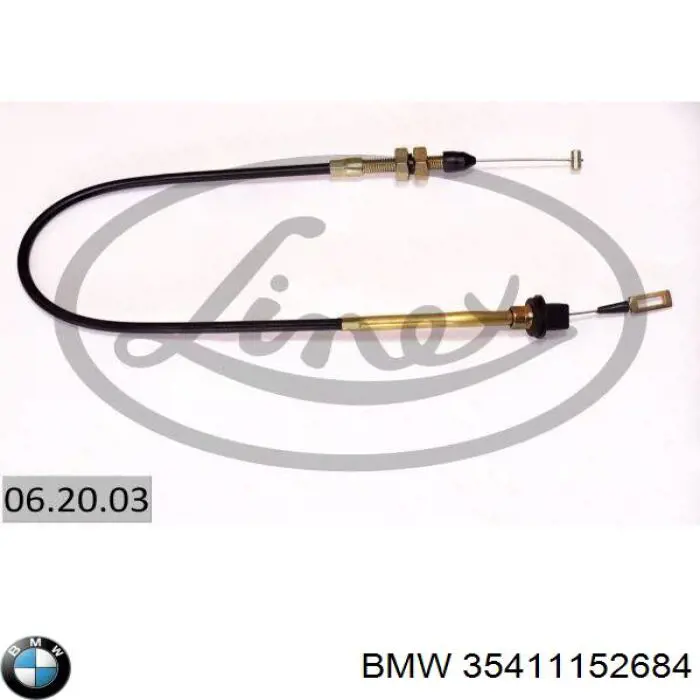 Трос газу BMW 35411152684 ціна, від 5.69 USD