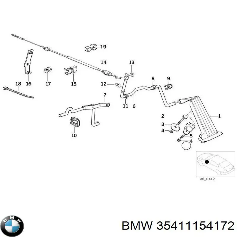  35411154172 BMW