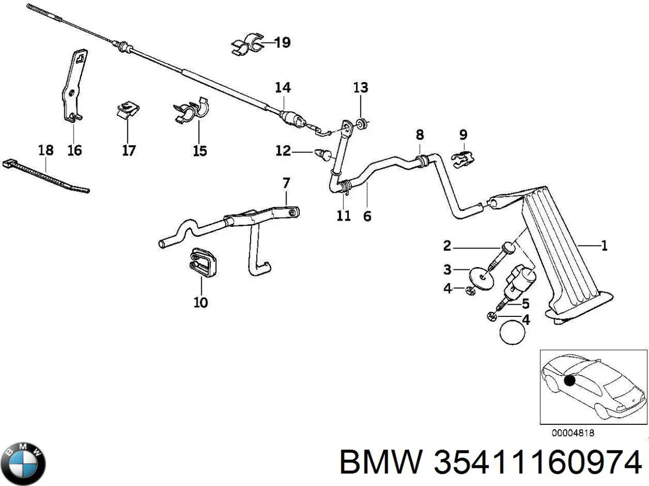 35411160974 BMW 