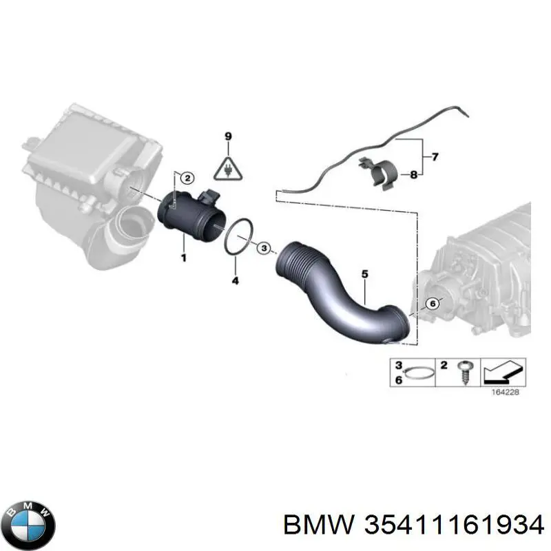  BMW 35411161934 ціна, від 87.29 USD