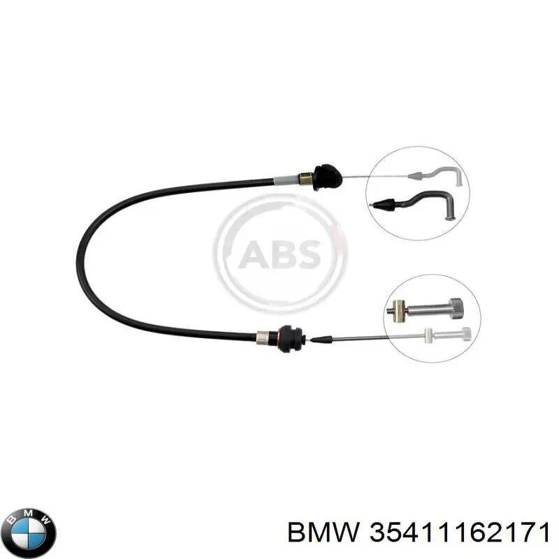 Трос газу BMW 35411162171 ціна, від 16.40 USD