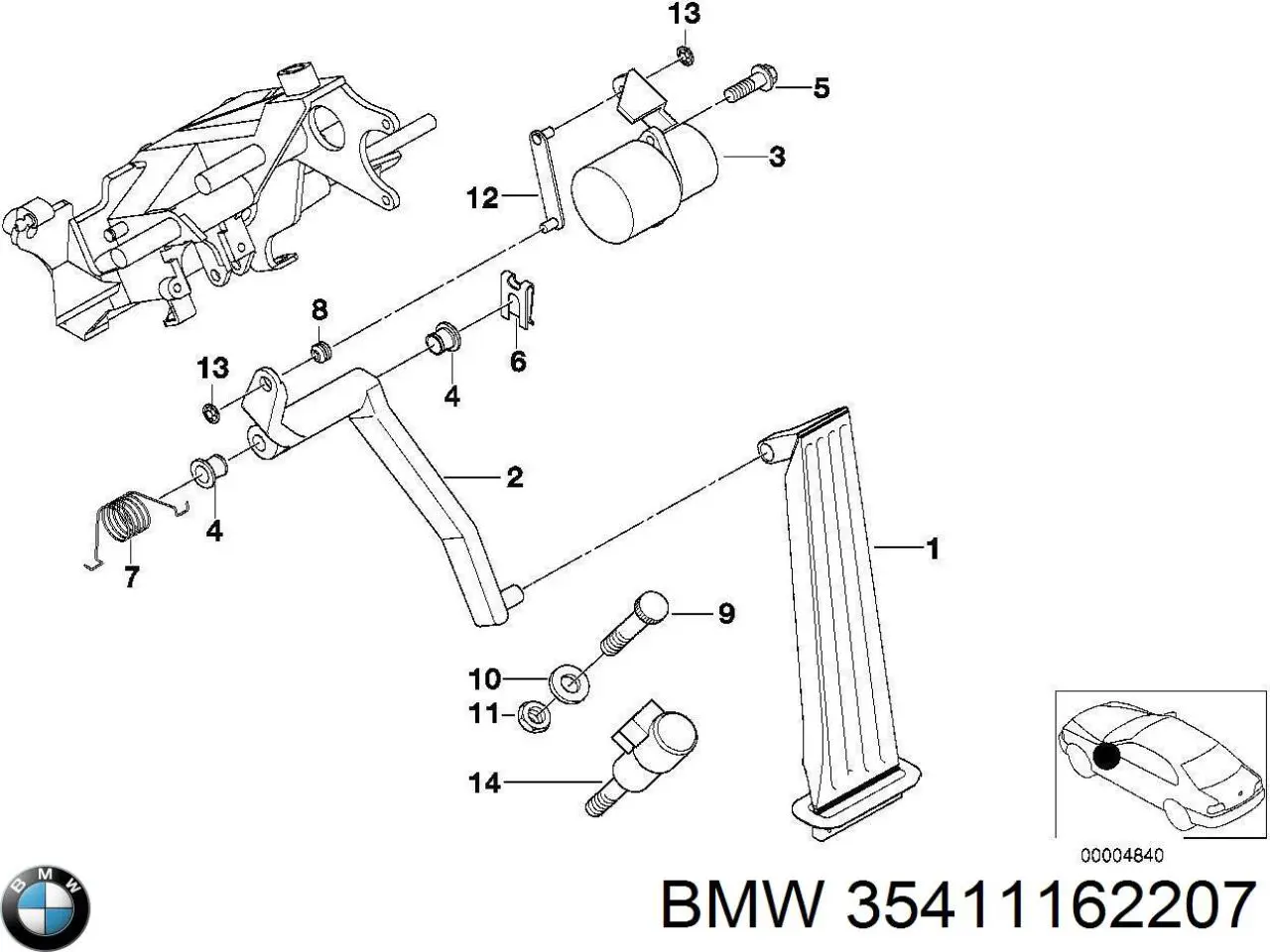 Купити 1162001 BMW 