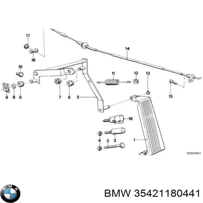  BMW 35421180441 ціна, від 6.33 USD