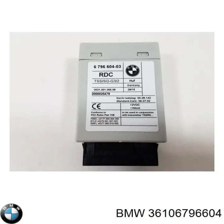 Купити 36106796604 BMW 