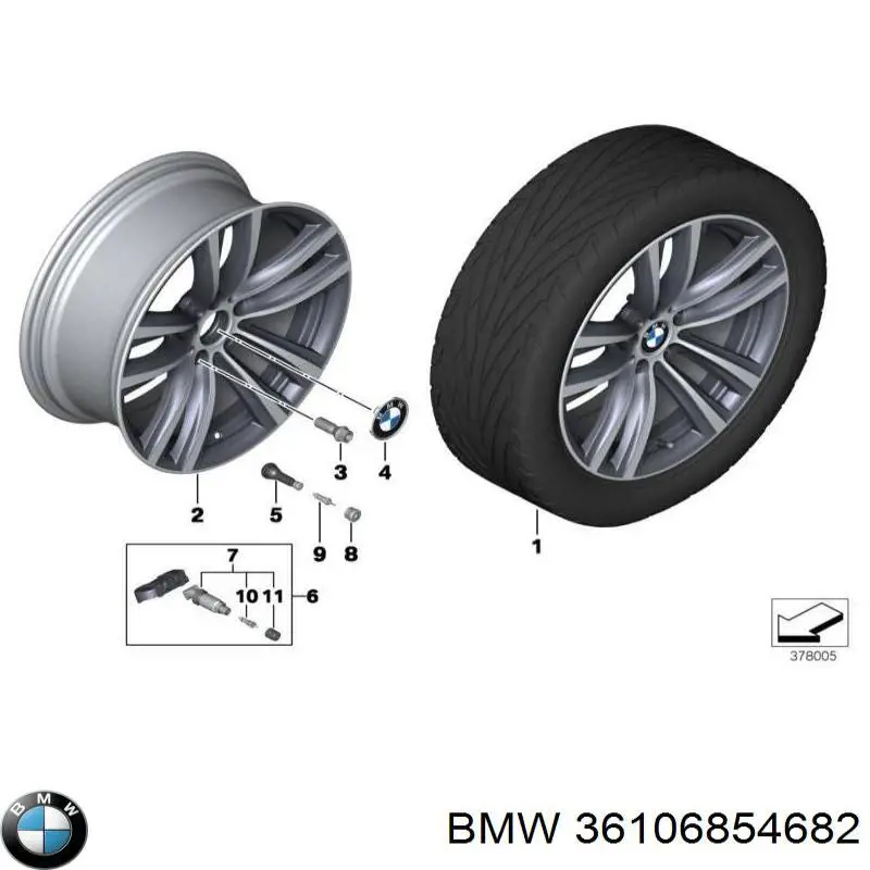 36106854682 BMW 