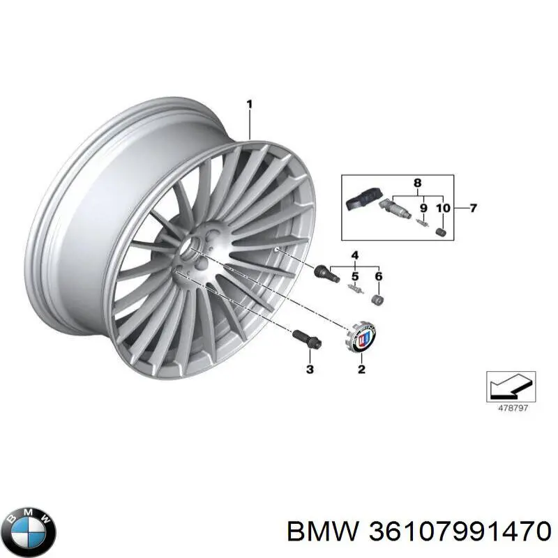 36107991470 BMW 