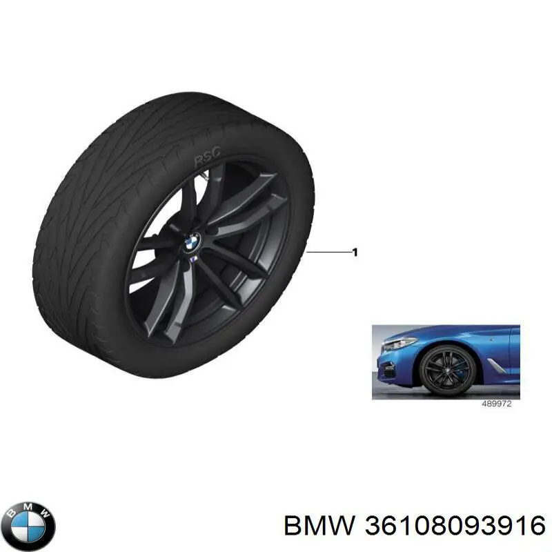 36108093916 BMW 