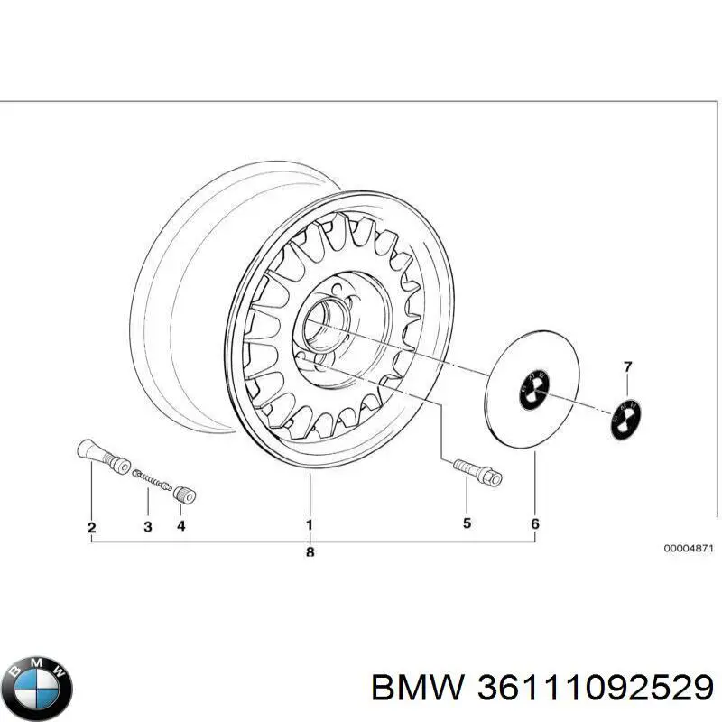 36111092529 BMW 