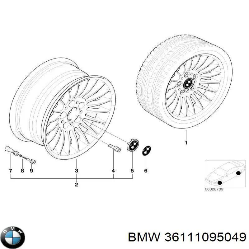 36111095049 BMW 