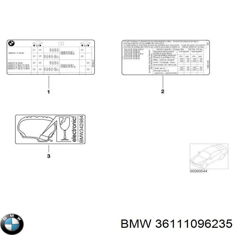 36111096235 BMW 