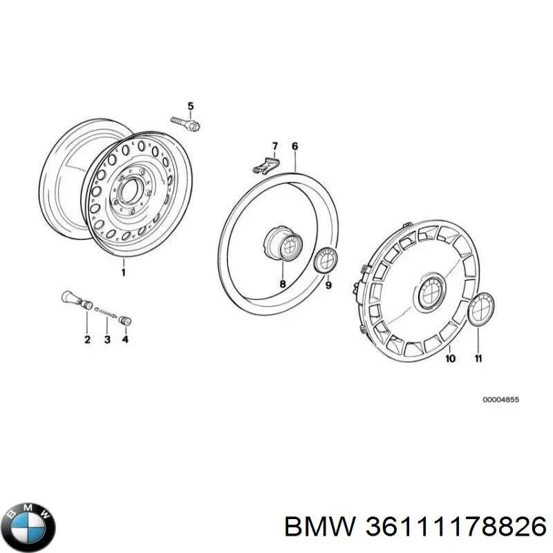  BMW 36111178826 ціна, від 101.31 USD
