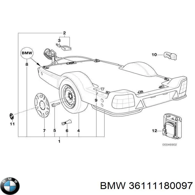 Купити 36111180097 BMW 