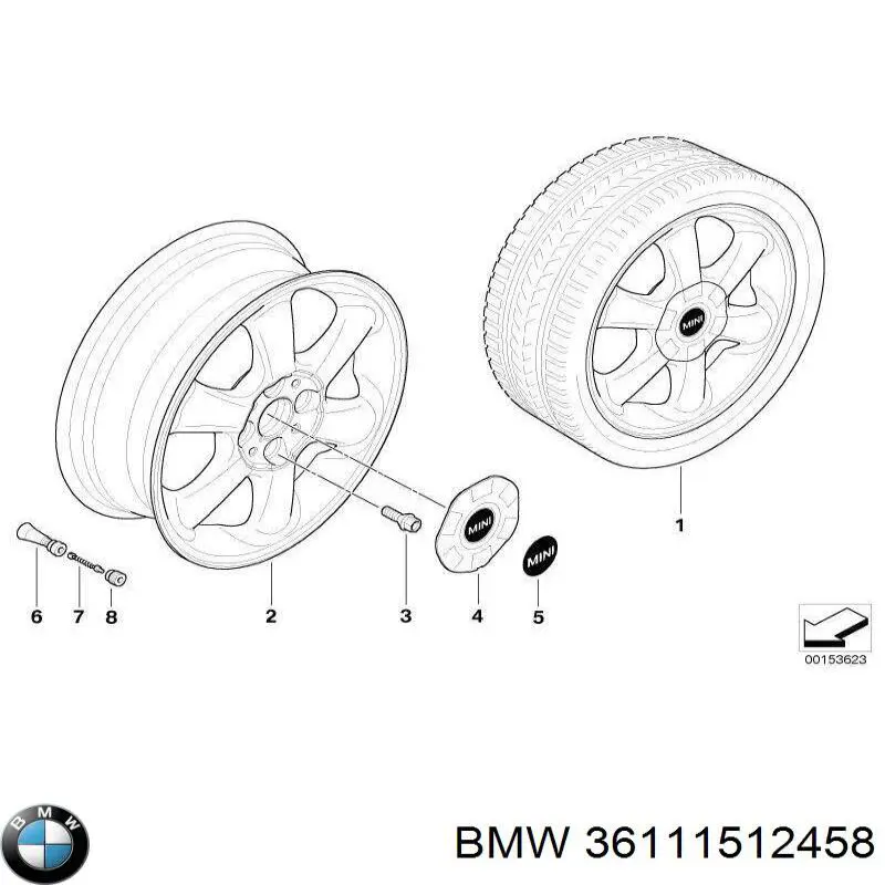  BMW 36111512458 ціна, від 126.66 USD