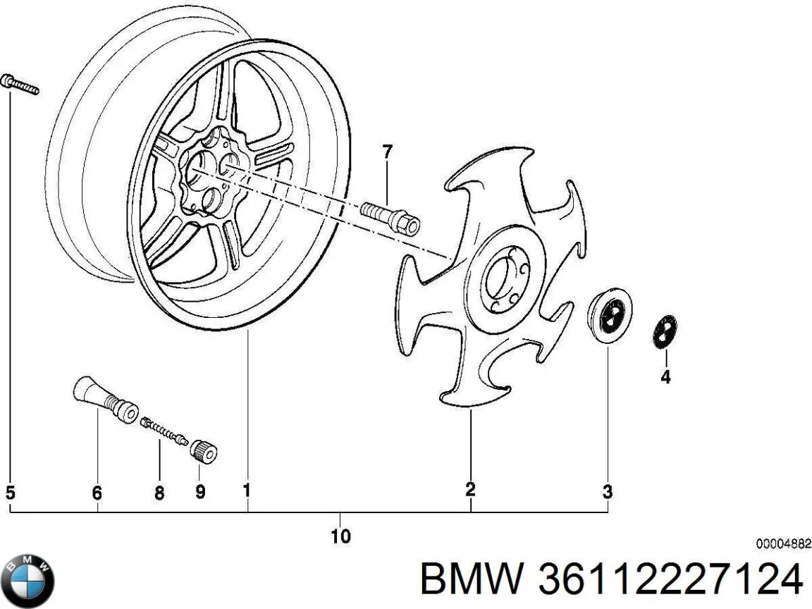  36112227124 BMW