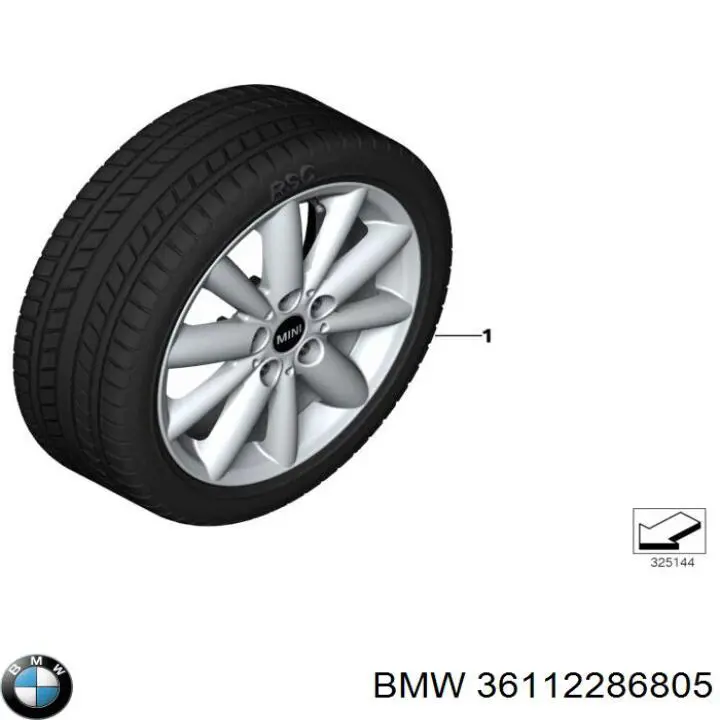  BMW 36112286805 ціна, від 330.59 USD