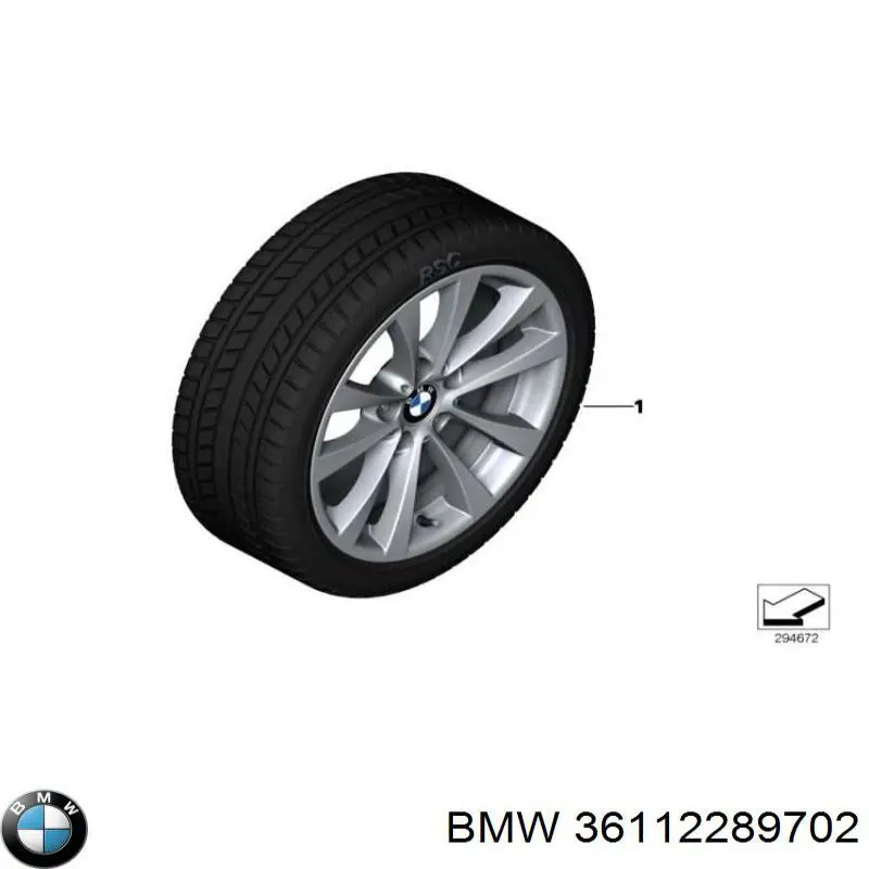  BMW 36112289702 ціна, від 234.13 USD