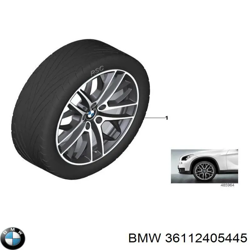  BMW 36112405445 ціна, від 3027.07 USD