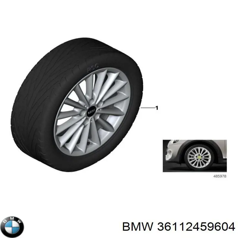 36112459604 BMW 