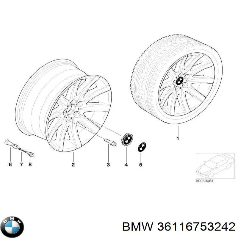  BMW 36116753242 ціна, від 342.00 USD