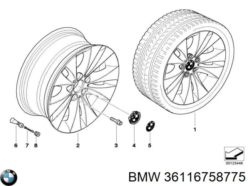 36116758775 BMW 