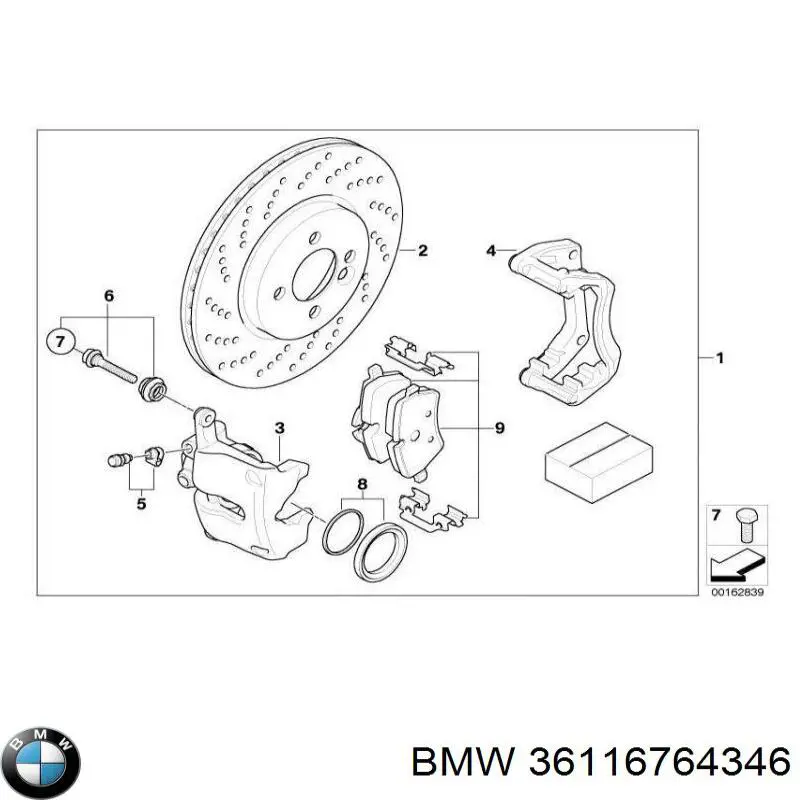  BMW 36116764346 ціна, від 27.78 USD