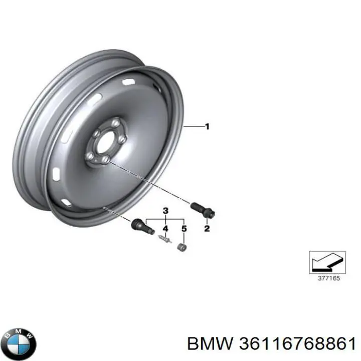  BMW 36116768861 ціна, від 115.22 USD